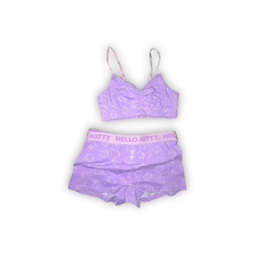 Hello Kitty Lavender Pajama Set